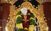 Statue of Shirdi Sai Baba installed  at  Kudroli Temple